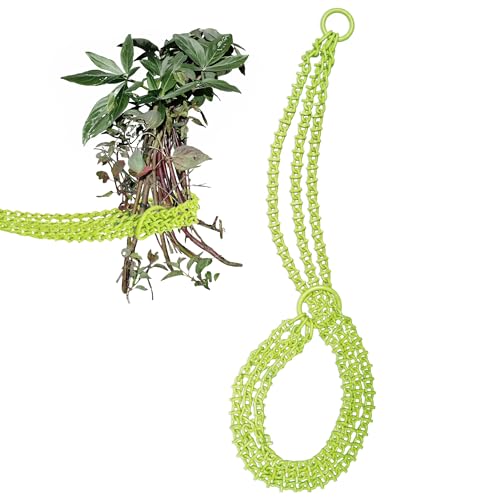 Brush Grubber Heavy Duty Shrub Clump Tree Log Metal Chain Grubber Tool, Use with ATVs and UTVs, Green