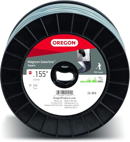 Oregon Magnum Gatorline 155 Trimmer Line Heavy Duty, .155" x 246-Foot - size: 3 lbs