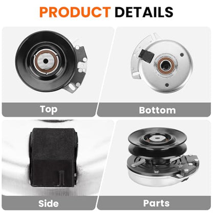 ILONPA Electric PTO Clutch for John Deere AM134397 AM141536 AM136787 AM137323 5219-62 5219-87, Fits John Deere Z425 Z445 EZTrak Serial No. 040000 and X300 X300R X310 X320 X540 Series