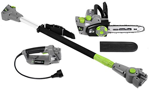 Earthwise CVPS43010 7-Amp 10" 2-in-1 Convertible Pole Saw - style: 2-in-1 Pole Saw
