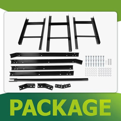 WUTIST Heavy Duty Drag Harrow 84" Width Tow Behind Drag Harrow Rake