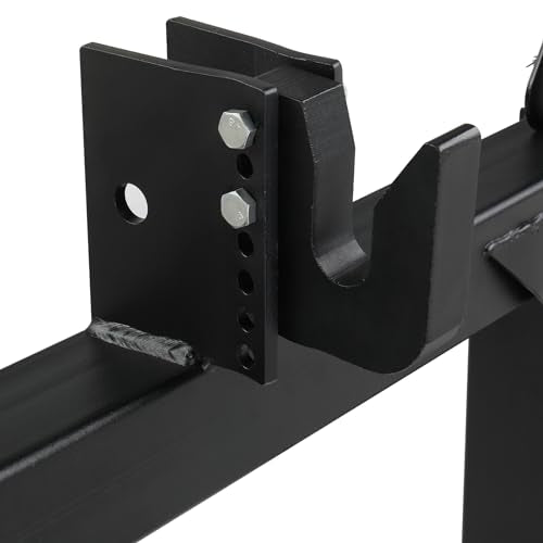 3 Point Quick Hitch Receiver 3000 lbs 3-Pt Attachments - color: Black