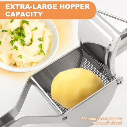 Heavy Duty Potato Ricer Stainless Steel Potato Masher