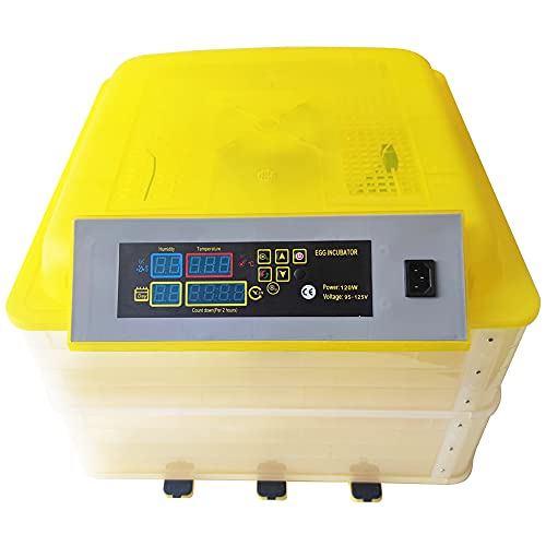 INTBUYING Egg Incubator for Hatching Chicks General Egg Incubator 24/48/96/113 Poultry Hatcher General Digital Incubators 110V