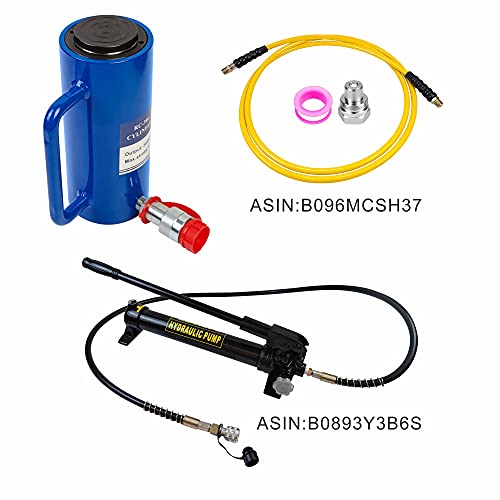 AMZCNC Hydraulic Cylinder Ram 20 Ton 6in Stroke Single Acting Jack