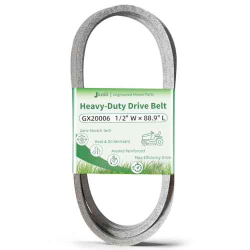 GX20006 UC30568 1/2"x88.9" Heavy-Duty Mower Drive Belt Fits John Deere - size: GX20006 (1/2"x88.9")