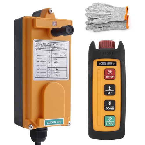 AlphaZG-2 Industrial Wireless Crane Remote Control 12-36V - color: AC/DC 12-36V