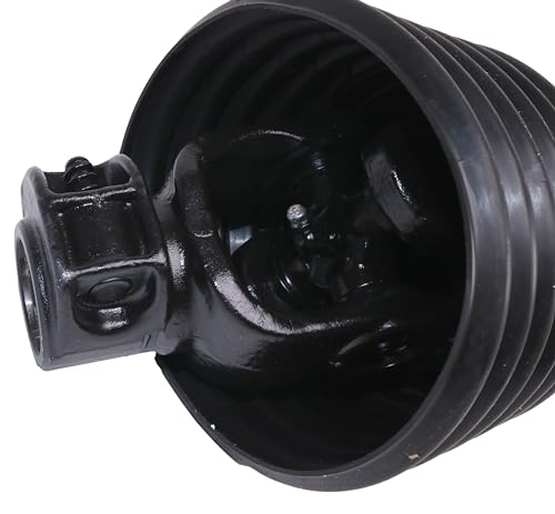 PTO Drive Line, Post Hole Digger (1-3/8" x 6 Spline Quick Disconnect Tractor End) 48" -68", 4 Series