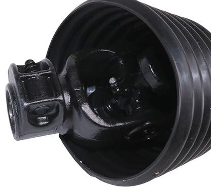 PTO Drive Line, Post Hole Digger (1-3/8" x 6 Spline Quick Disconnect Tractor End) 48" -68", 4 Series
