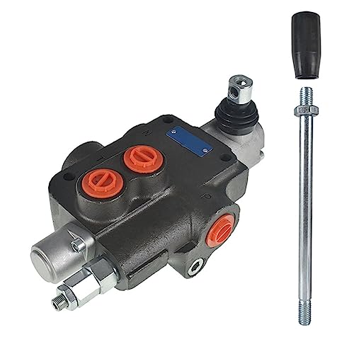 ALL-CARB Hydraulic Valve 1 Spool Hydraulic Directional Control Valve Double Acting Control Valve 21GPM 3600PSI SAE Ports - size: 1 Spool+21 GPM, style: 3600 PSI SAE Ports