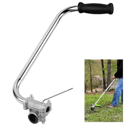 Weed Eater Handle Extension - Aluminum Ergonomic Weed Eater Attachments - color: Silver-1Pc