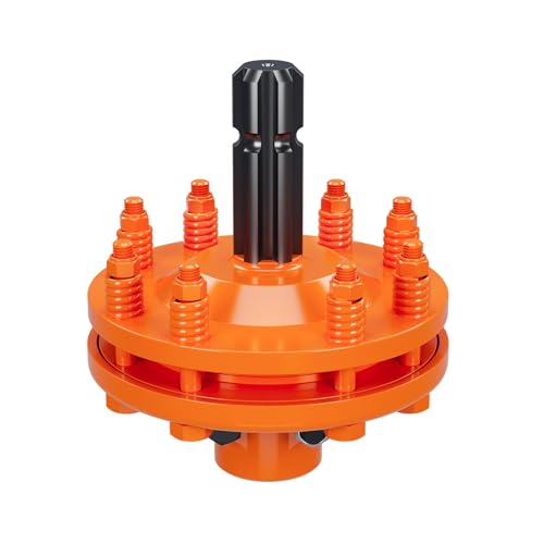 1 3/8" PTO Slip Clutch, 6 Spline Ends Friction Rack for Tractor