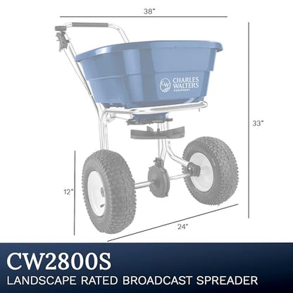 Charles Walters CW2800S Landscape Style Broadcast Spreader - size: CW2800S Landscape