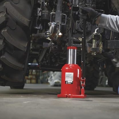 Strongway 50-Ton Hydraulic Bottle Jack with Welded Base
