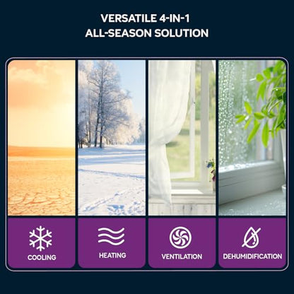 Comfort Temps Energy-Saving 18000 BTU / 230V Mini Split AC/Heating System – 21 SEER, Pre-Charged, Quiet & Comfortable Mini Split with WiFi & Complete Easy Install Kit (Elite Series)