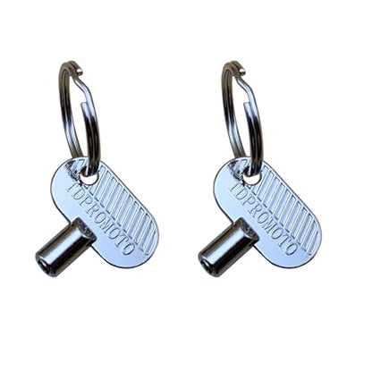 Sprinkler Controller Door Key Sprinkler Timer Lock Key for Orbit and Hydro-Rain, Metal (2pack)