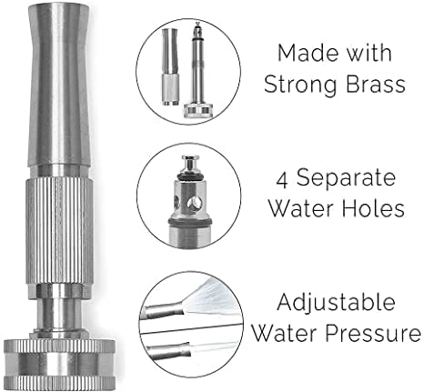 Morvat Stainless Steel Metal Water Hose Reel for 150FT Hose, Retractable Garden Hose Holder with Storage Shelf & Crank, Wall/Floor Mount, Includes 5Ft Leader Hose with ON/OFF Valve & Accessories - style: 150FT Reel