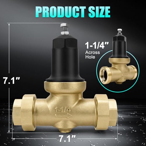 114-NR3XLDU 1-1/4" Pressure Reducing Valve - size: 1-1/4