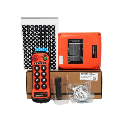 Q800 8-Button Single Speed Industrial Wireless Crane Hoist Remote Control - style: SY-U5G8-40AA