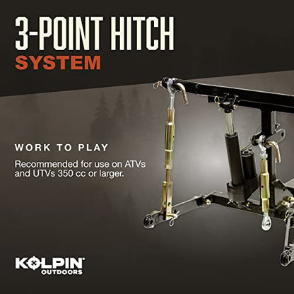 Kolpin Heavy-Duty 3-Point Hitch System - WHS03HD,black