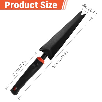 Hand Weed Puller Tool, Carbon Steel Forked Head Weeder Puller for Courtyards and Gardens - color: Weed-cutting trowel