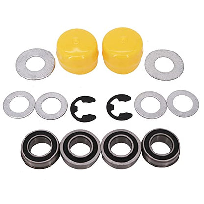 DVPARTS Front Wheel Bearing Bushing to Bearing Conversion Kit for JD LA140 LA145 LA150 LA155 LA165 LA175 LA100 L105 LA115 LA125 LA130 LA135 L100 L105 L108 L110 L120 L130