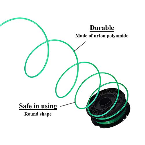 THTEN DF-080 Replacement Spool Fit for Black+Decker GH1000 GH1100