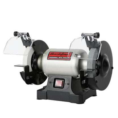 BUCKTOOL 6" 1/3HP Low Speed Bench Grinder,High Precision Wobble Free Wheels - style: 6" Low Speed