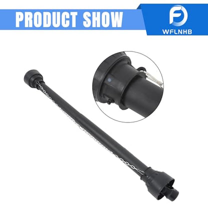 39"-55" PTO Drive Shaft, 6 Spline Round End T4 Cross Shaft Driveline