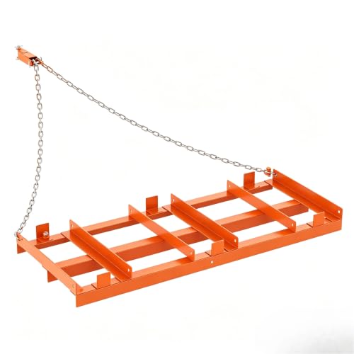 Garvee Driveway Drag Harrow 8Ft, Tow Behind Drag for ATV、UTV、Tractor - size: 8 Ft