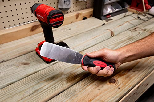 MoJack Heavy-Duty Stainless Steel Deck Scraper, Non-Slip Grip, 10.25in