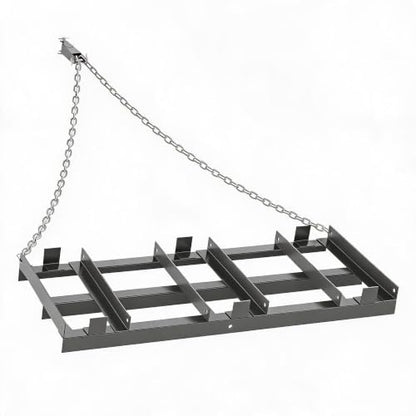 PioneerWorks 48" Drag Harrow – Tow-Behind Leveler for ATV/UTV/Tractor - size: 48*20