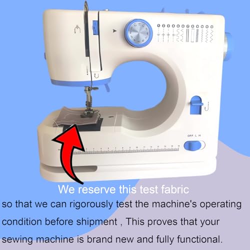 Sewing Machine for Beginners with 12 Built-in Stitches Small Sewing Machines with Accessory Kit, Mini Sewing Machine 2 Speed(High-Low Speeds)