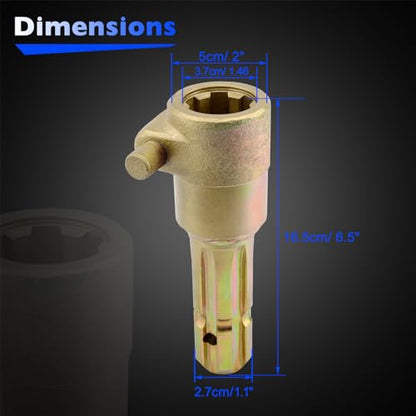 PTO Extender PTO Shaft Extension for Tractor for 70HP 1-3/8" & 6 Spline