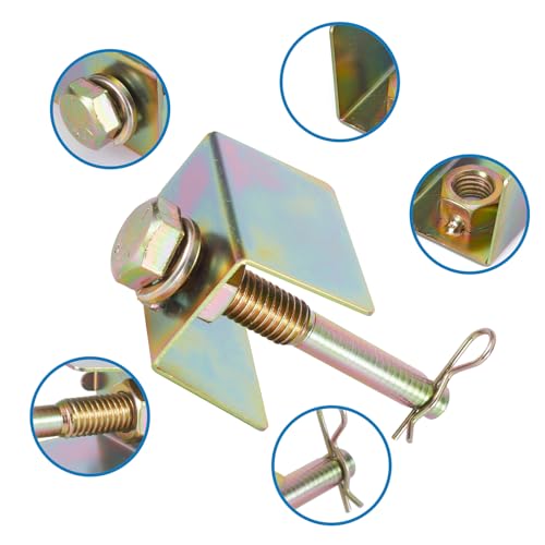 Upgrade 22321 Anti-Rattle Hitch Pin Shim Kit for 2-Inch Receiver | 1/2-Inch Pin Hole | Eliminates Trailer Hitch Wobble, Vibration & Noise | Universal Fit for Hollow-Shank Accessories 5-Year Warranty