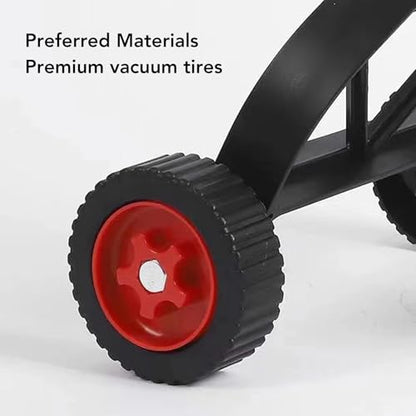 String Trimmer Attachment Wheel, Sturdy ABS Support Wheels for Lawn Trimmer – Quick Installation Auxiliary Wheel for Walk Behind Brush Cutter Gardening Tool