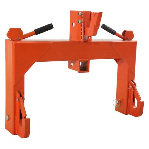 Heavy Duty 3 Point Quick Hitch Category 1 and 2 3000LB Capacity