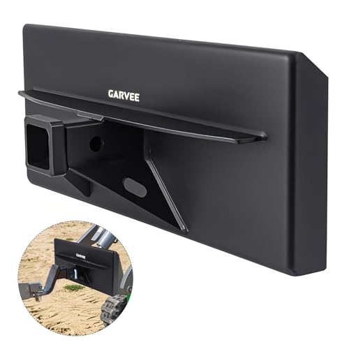 Garvee 1/4 in Thick Mini Skid Steer Receiver Hitch Mount Plate - size: mini