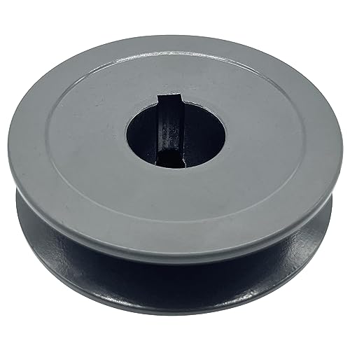 AK25-3/4 v Belt Pulley,AK2534,2.5 inch OD,3/4 inch Bore, Cast Iron Material,AK Single Groove Mechanical v-Belt Pulleys for "A" or ''4L" "3L" Belts - size: 2.5 inch OD,3/4 inch Bore, style: 1 Groove