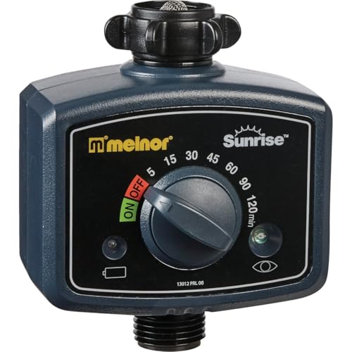 Melnor Sunrise Morning Water Timer - Automatically Water Your Lawn and Garden When Sun Rises - style: Timer