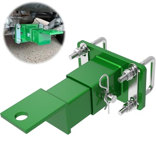 ForoGore Lawn Mower Rear Hitch Receiver Adapter for John Deere Z-Trak Zero Turn Mowers Z224 Z225 Z245 Z425 Z445 Z910 Z920 Z925 Z950 Z960 – 2" Receiver Heavy Duty Steel