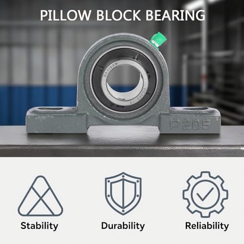 Pillow Block Bearing (UCP205-16,2PCS)