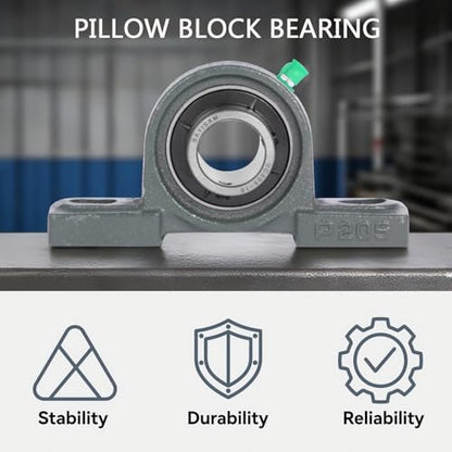 Pillow Block Bearing (UCP205-16,2PCS)