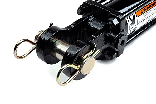 Chief TC3 3000 PSI Tie-Rod Cylinder for Double Acting 3'' Bore x 20'' Stroke - 1.5 Rod Dia #8 SAE Port Retracted 30.25" and Extended Length 50.25" and 1 Pin Dia