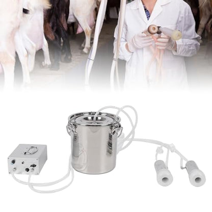 Electric Milking Machine 5L Portable Rechargeable