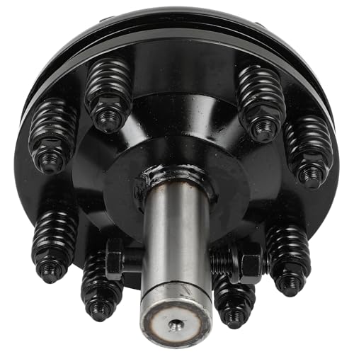 Black PTO Slip Clutch, ACZCR 1-3/8" Smooth Round Ends Slip Clutch