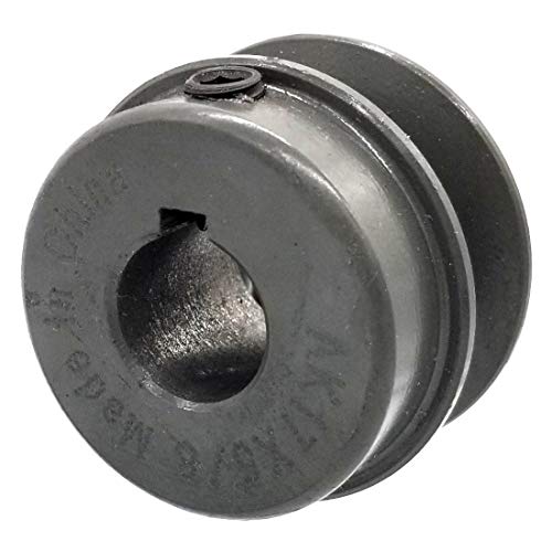 V-Groove Drive Pulley, 1.75'' Diameter, 5/8" Bore, Cast Iron