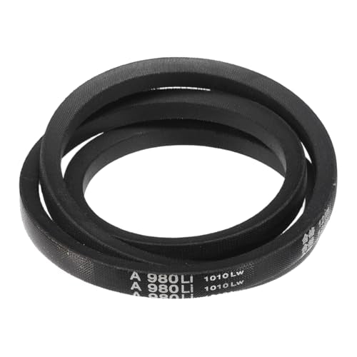 uxcell A38 1/2 Classic Wrapped V-Belt, 40" Outside Circumference, Black, Industrial Rubber V-Belt for Pumps, Fans, Compressors, Agricultural Equipment - size: A38 1/2
