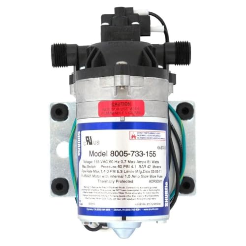 PENTAIR SHURFLO 8005-733-155 Delivery Pump, High Pressure Diaphragm Pump