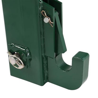 3 Point Quick Hitch Receiver 3000 lbs 3-Pt Attachments - color: Green
